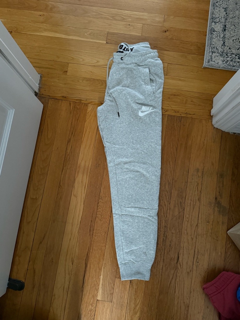 Nike Light Gray Jogger Sweatpants